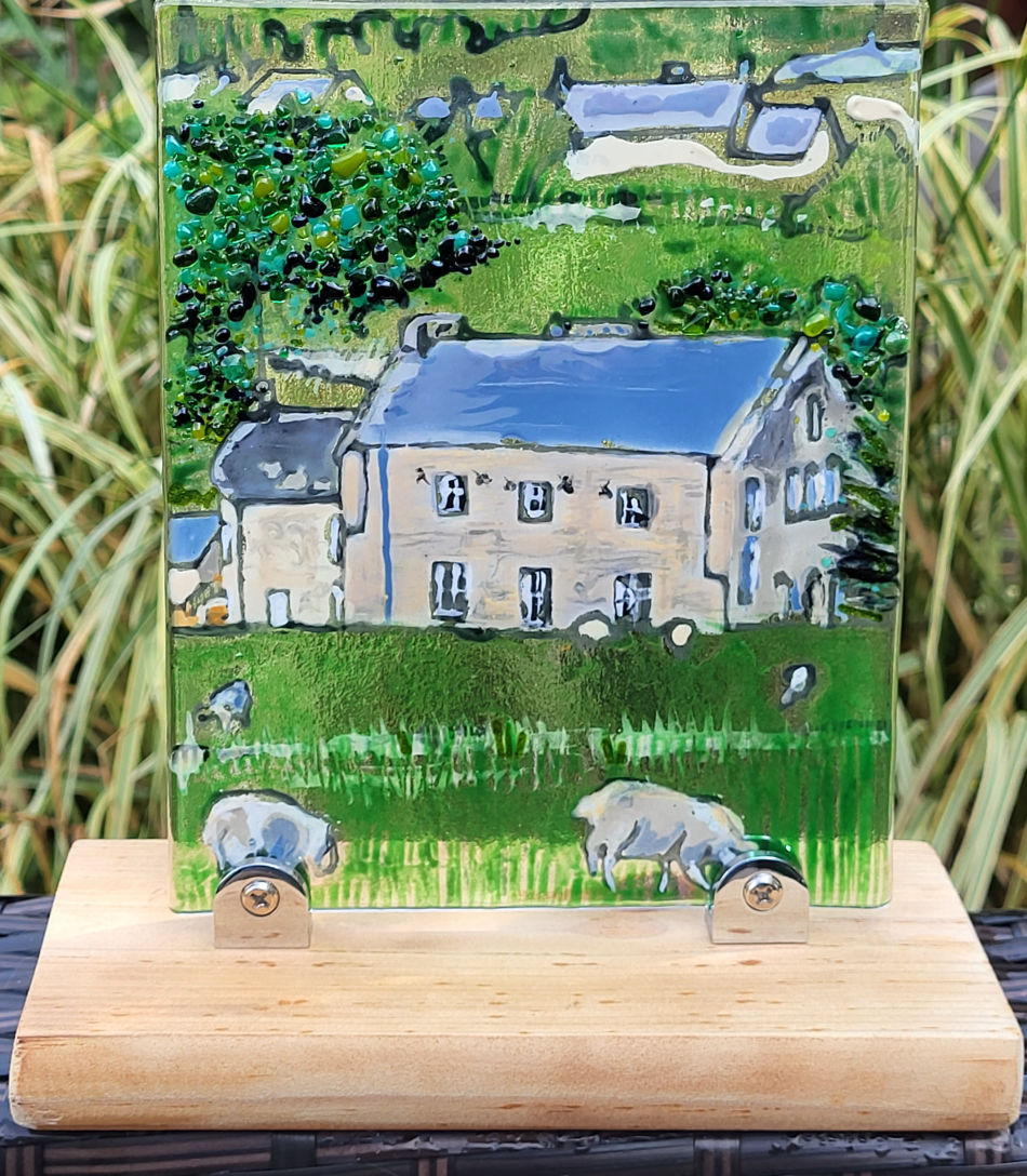 High House Chapel Glass Artwork