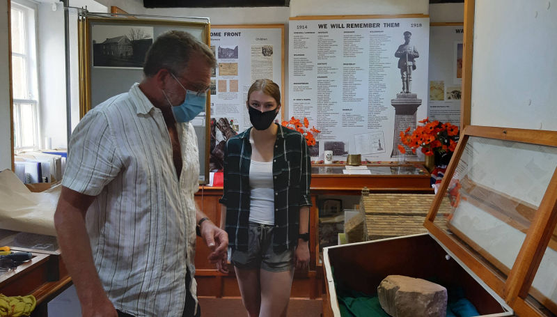St Botolphs Chapel Display Being Organised